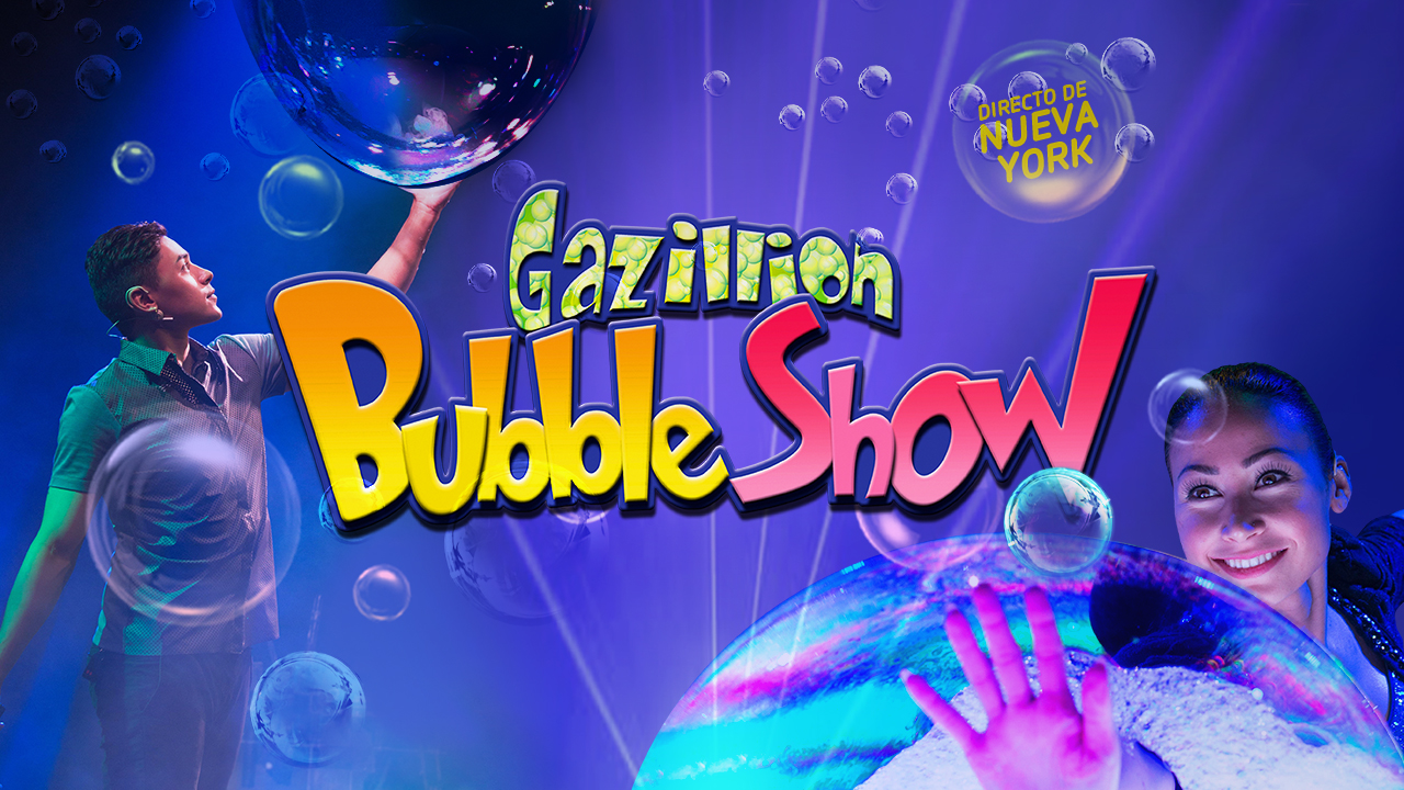 Un universo de burbujas, luz y asombro: vuelve Gazillion Bubble Show a CDMX